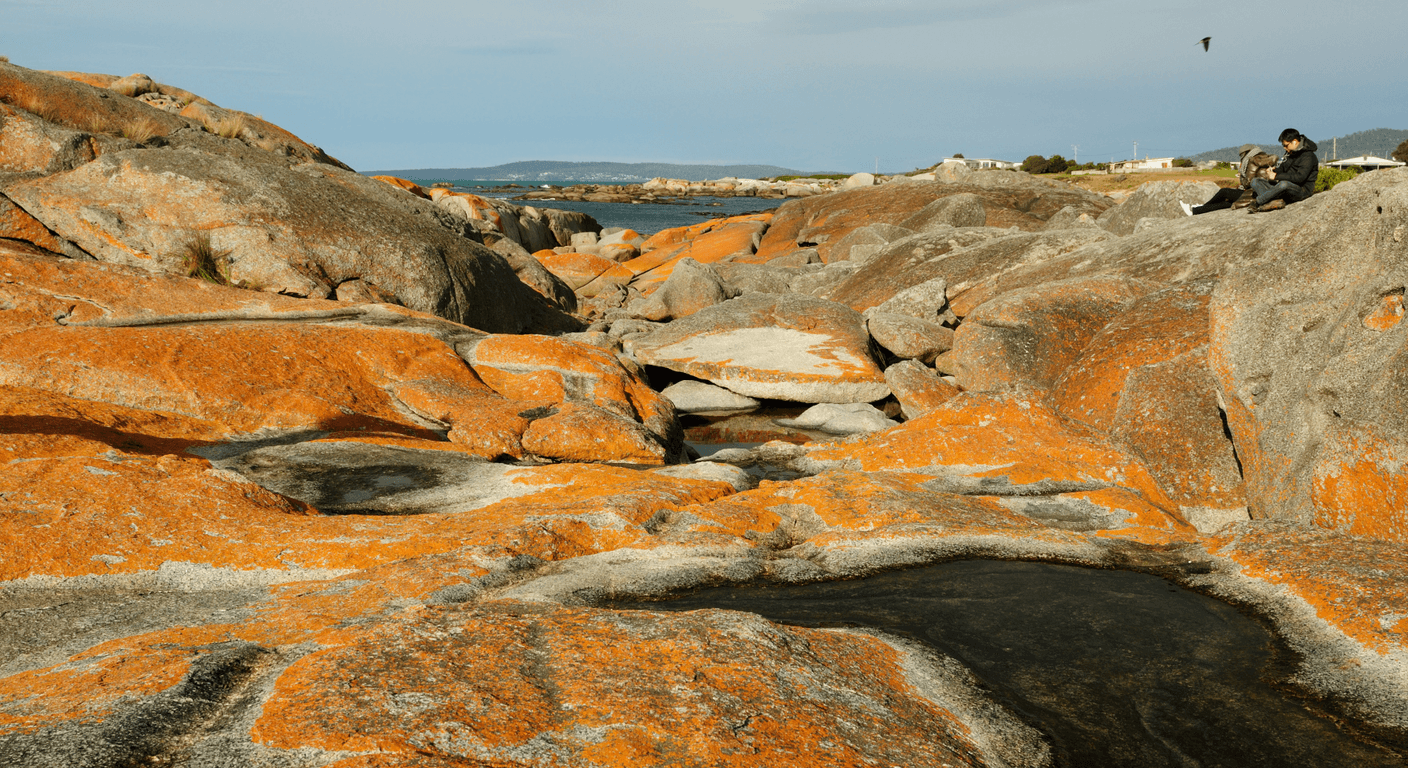 Bay of Fires: Orange Granite Coastline Near St Helens