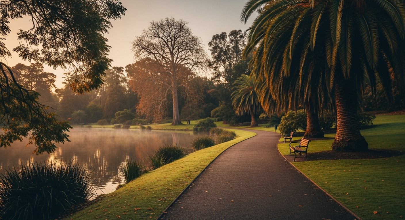 A Couple's Slow Day in Melbourne's Gardens and Markets: How to Spend Almost Nothing