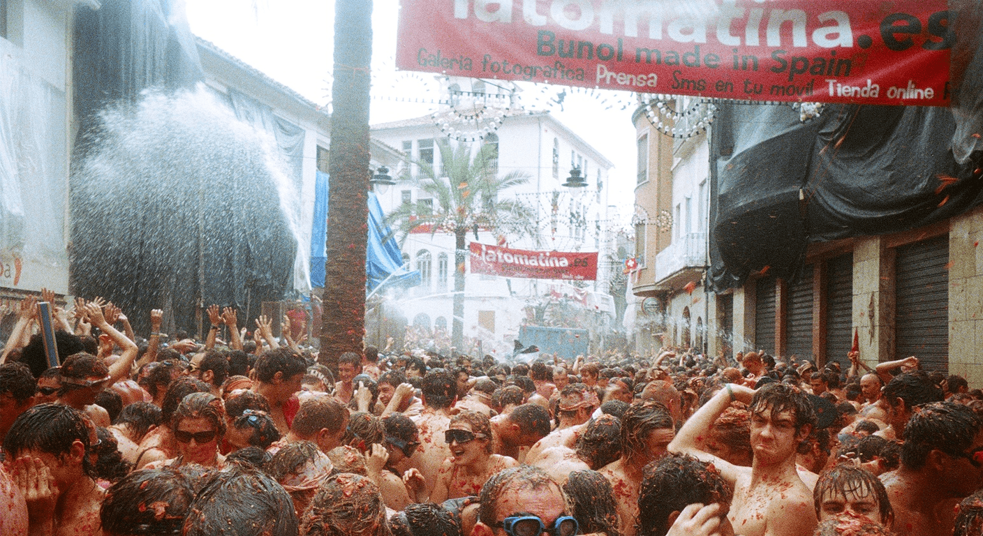 La Tomatina, Spain: A Calmer Way to Join the Tomato Fight