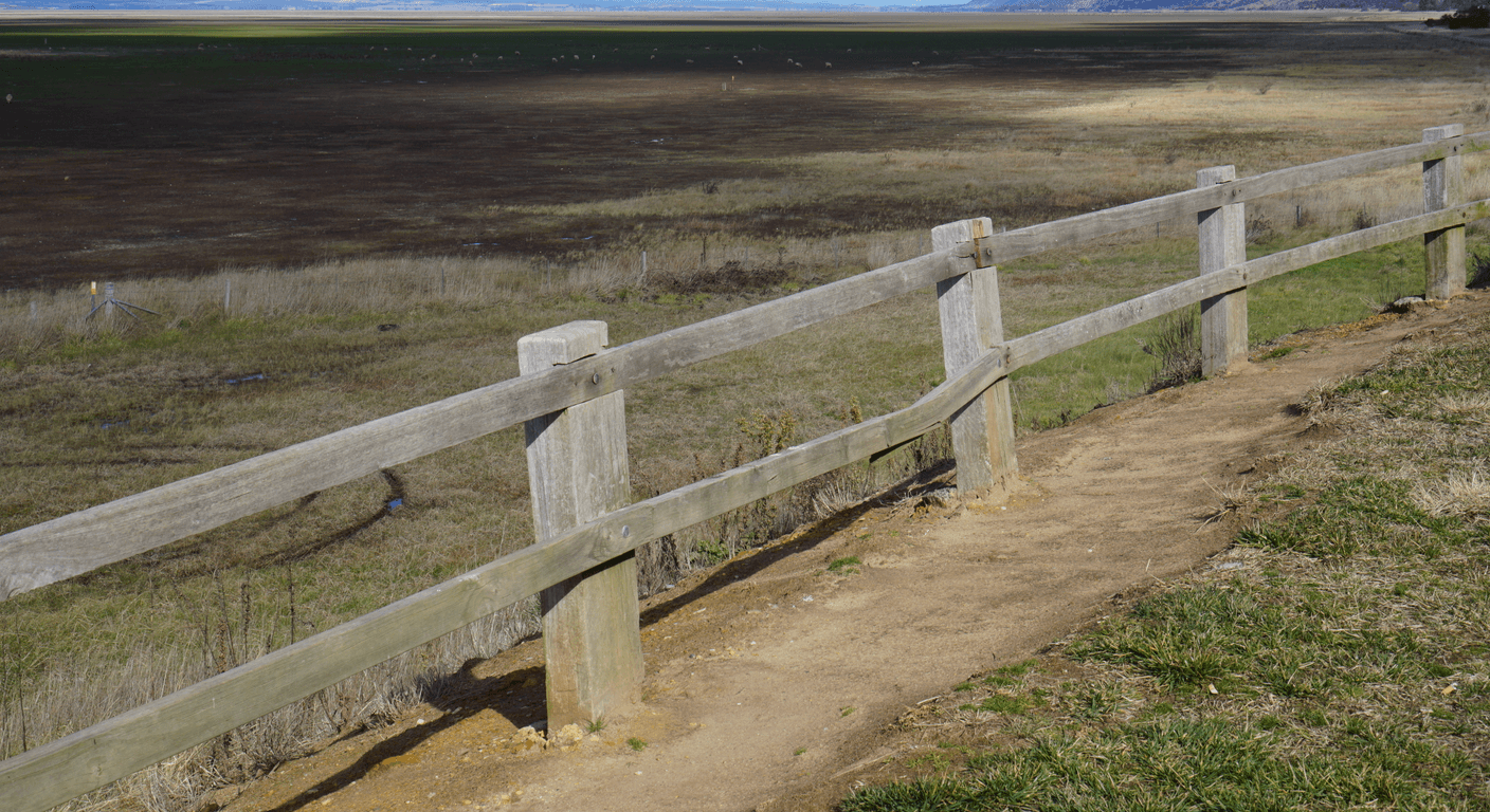 Lake George and Lerida Estate: Lunch Above the Vanishing Lake