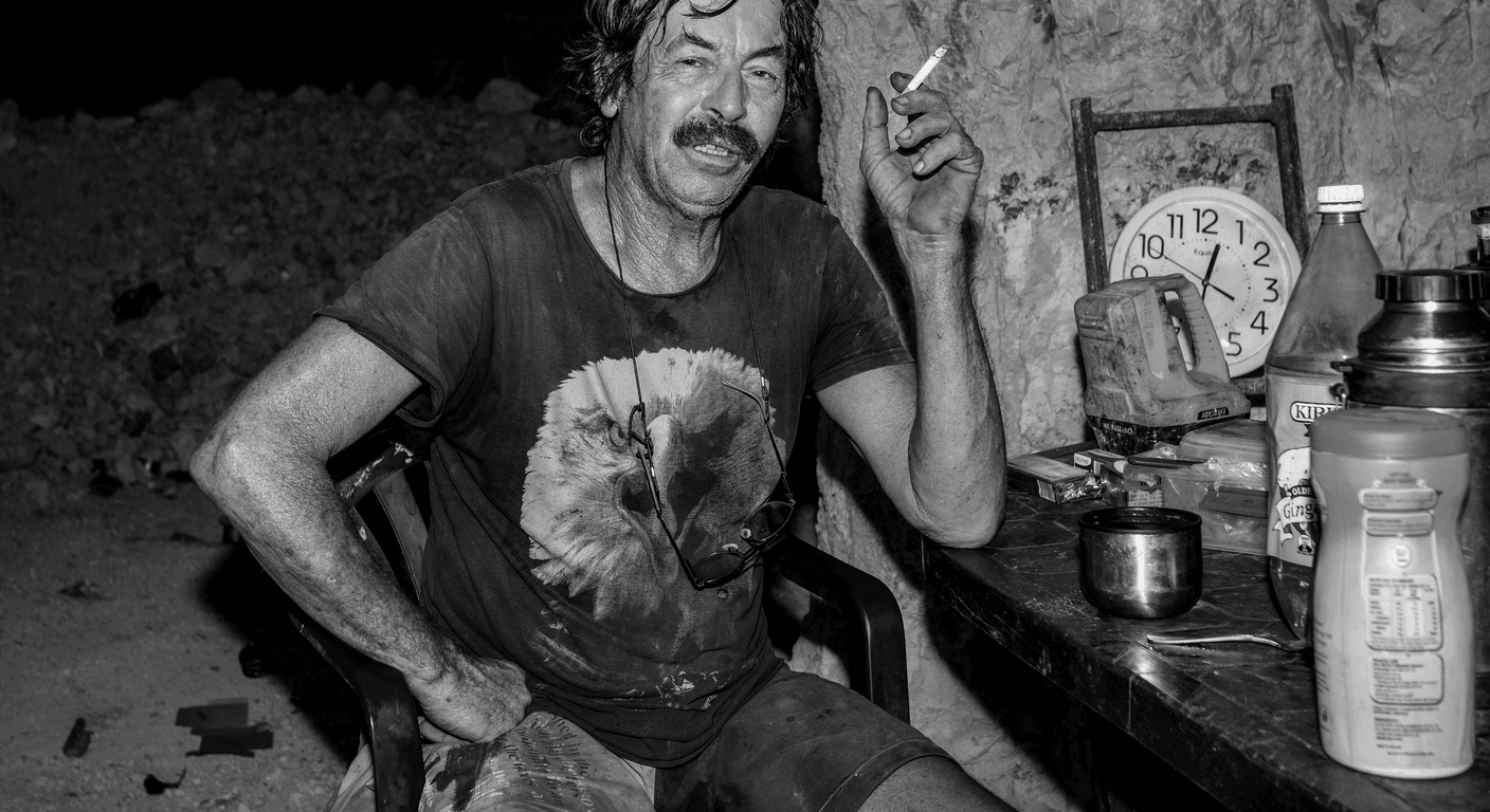 The Chambers of the Black Hand: An Opal Miner's Underground Gallery