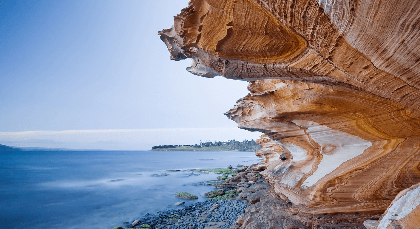 Maria Island Without Cars: Ferry, Wombats and the Painted Cliffs