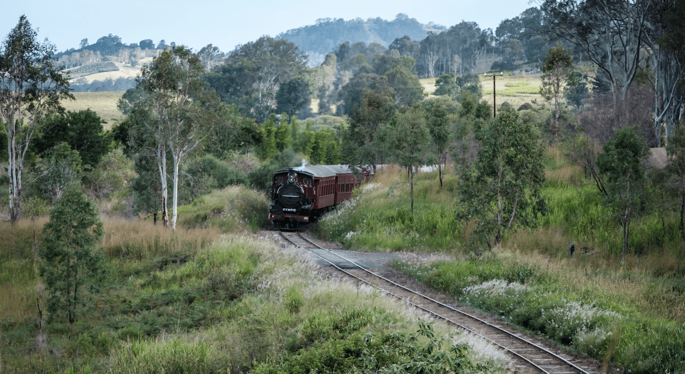 The Mary Valley Rattler: A Heritage Steam Train From Gympie