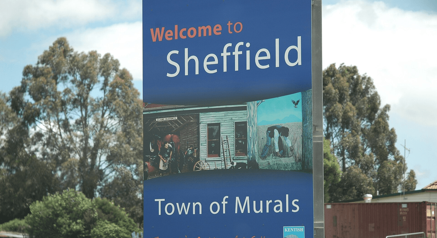 Sheffield: Tasmania's Town of Murals at the Foot of Mount Roland